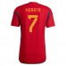 Spanien Alvaro Morata 7 2023/2024 Hemma Fotbollströjor Kortärmad